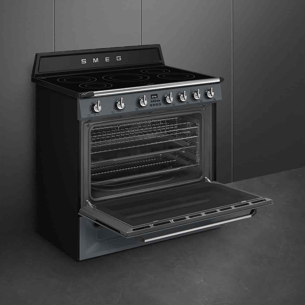 Smeg TR90IGR2, Induktionsspis 90cm