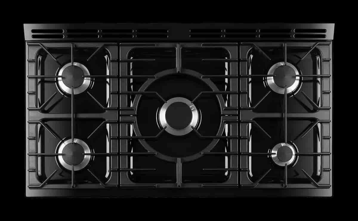 AGA Masterchef Deluxe Gasspis 110 cm, Gräddvit