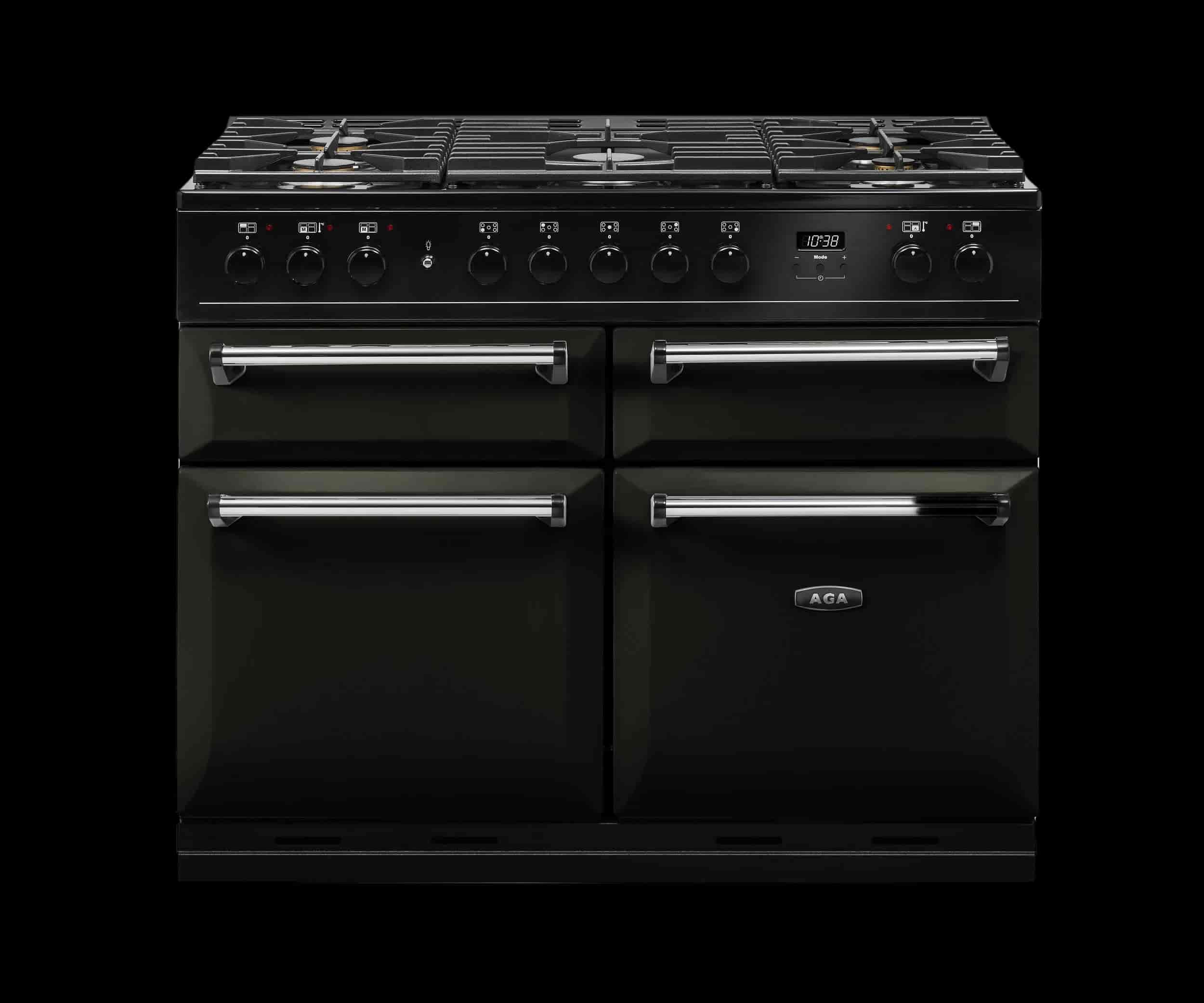 AGA Masterchef Deluxe Gasspis 110 cm, Mörkgrön