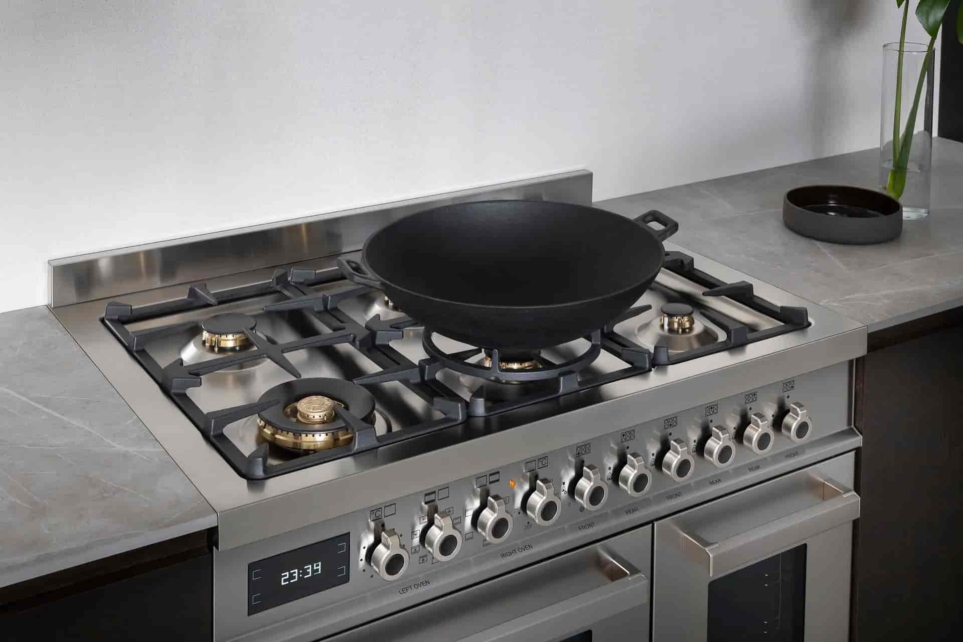 Bertazzoni Professional, Spis 90x60, 2 Ugnar, Rostfritt