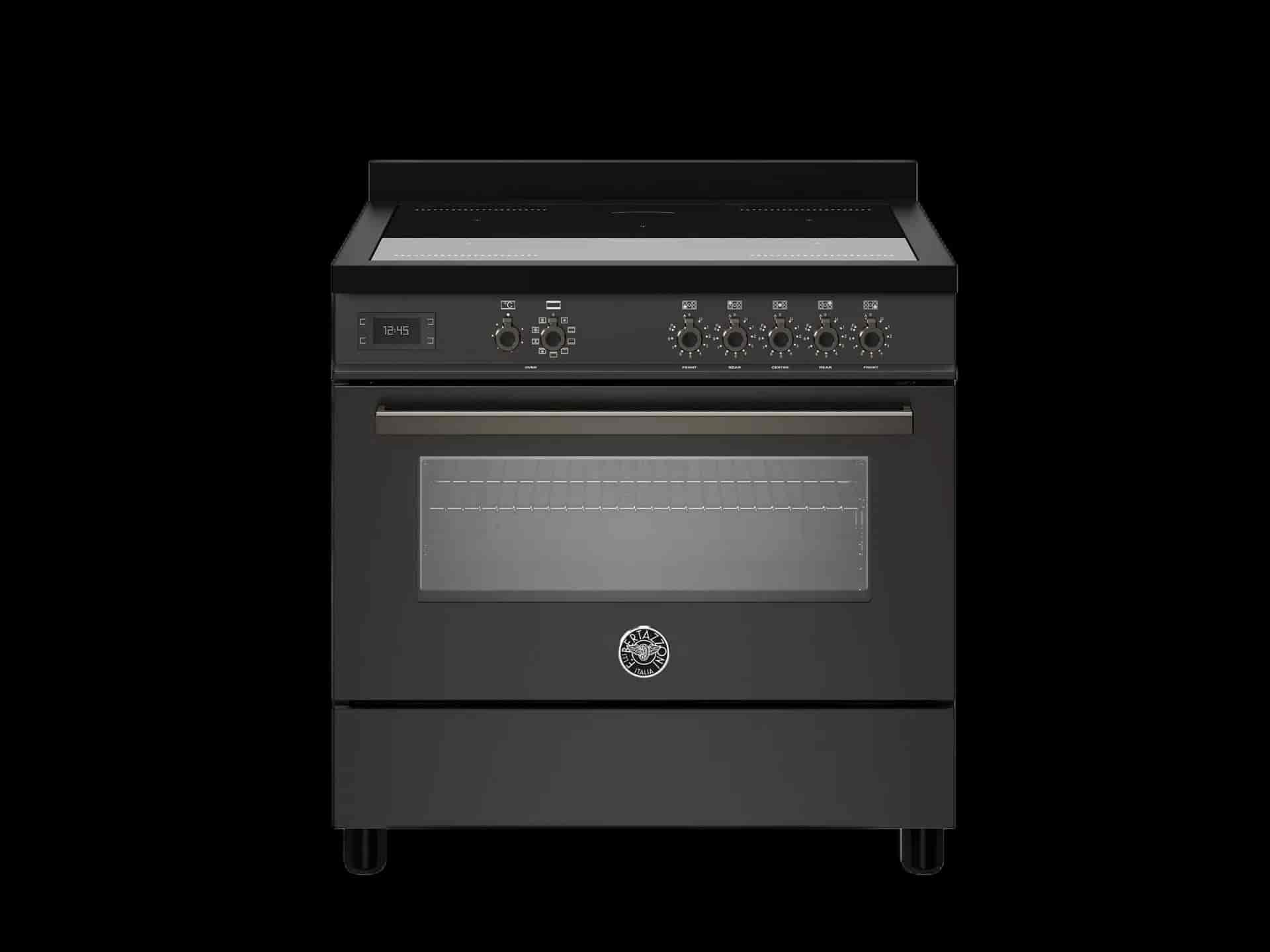 Bertazzoni Professional, Spis 90x60 1 Ugn, Carbonio