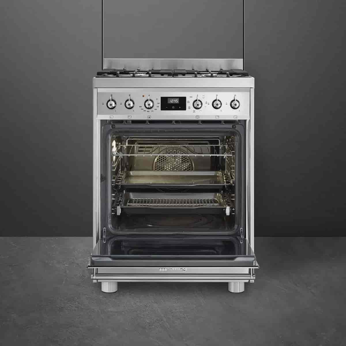 Smeg C6GMX2, Gasspis 60cm