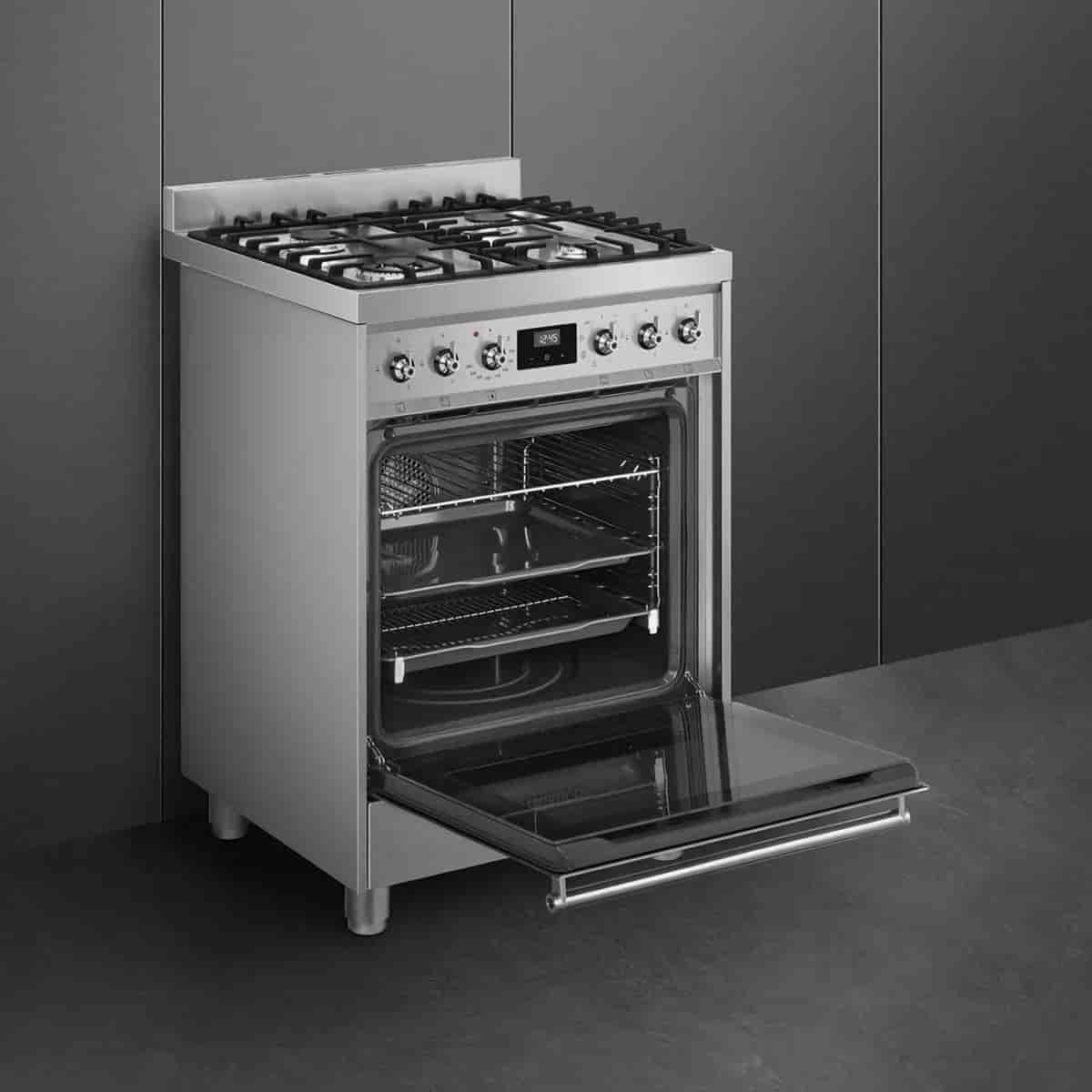 Smeg C6GMX2, Gasspis 60cm