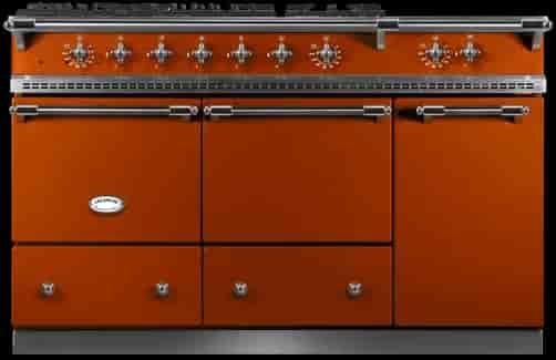 Lacanche Cluny 1400-D, Krom