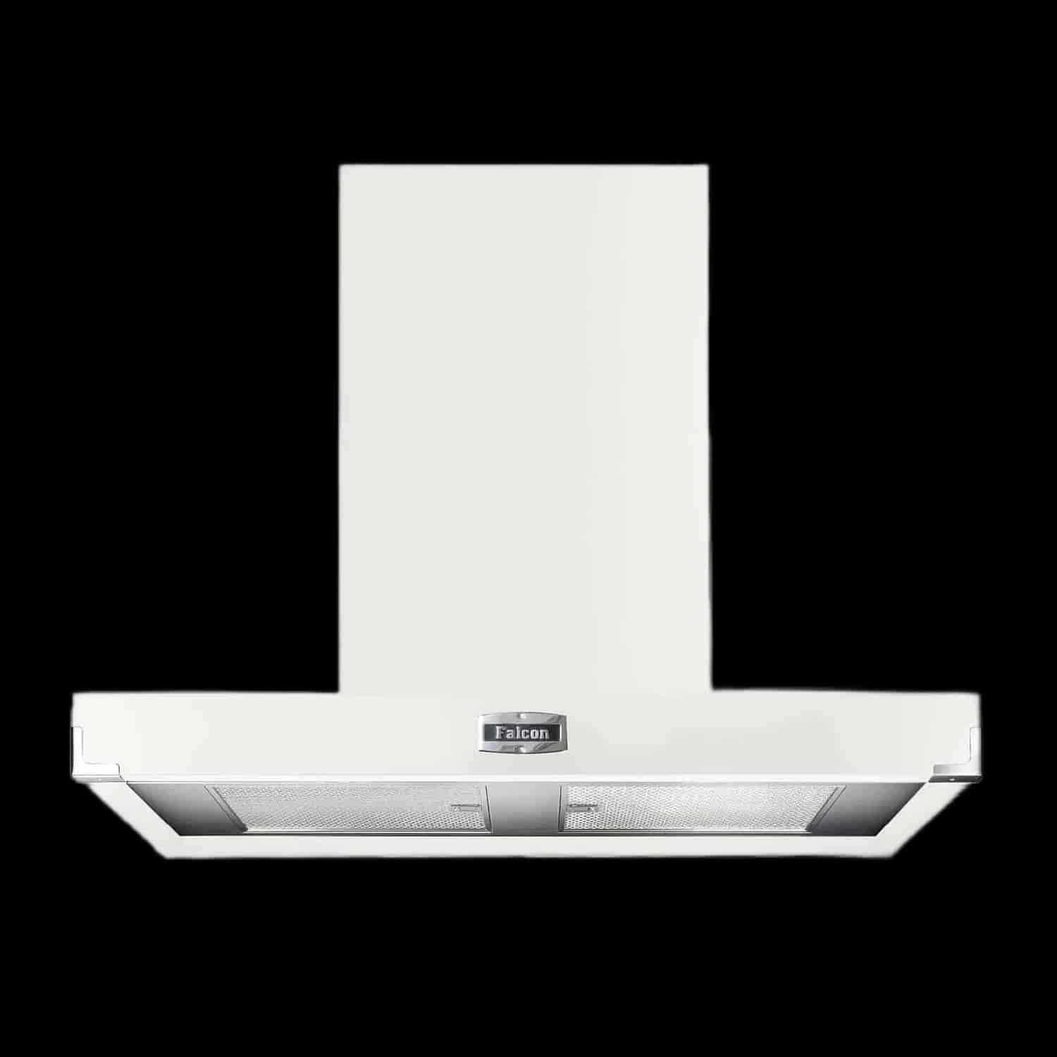 Falcon 900 Contemp. Hood White Nickel