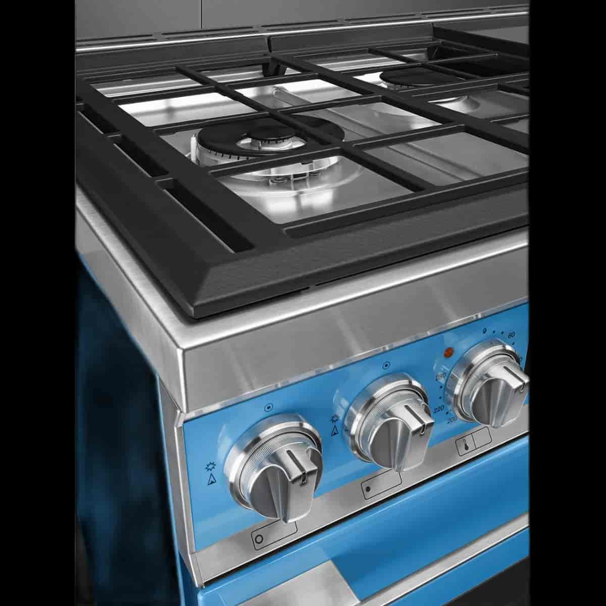 Smeg Portofino, 120cm spis, Blå