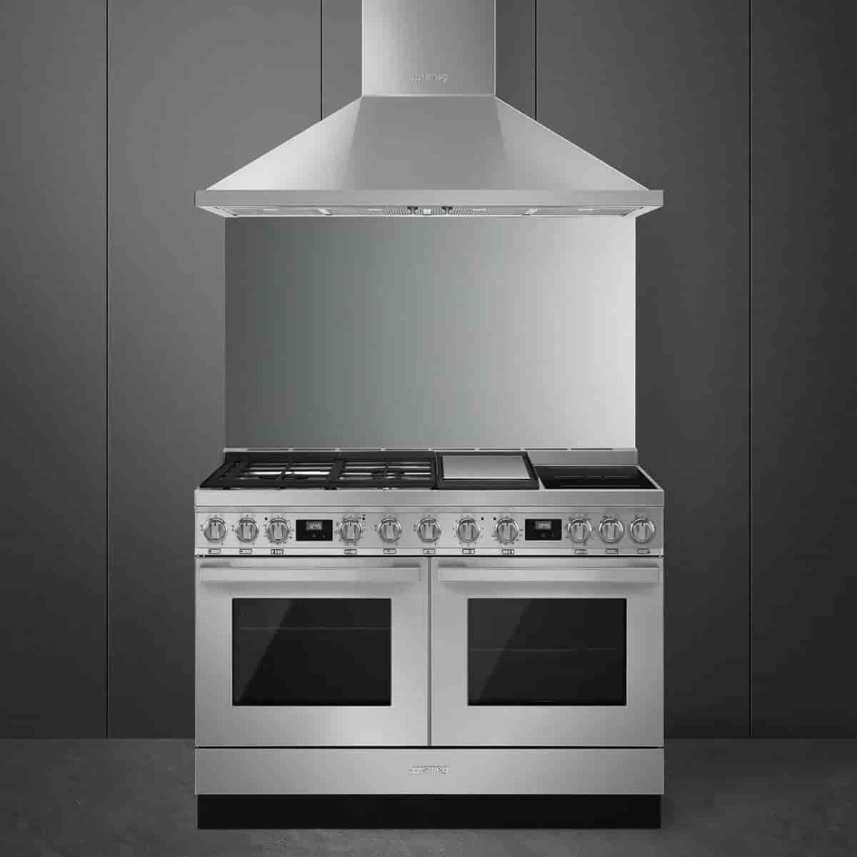 Smeg Portofino, 120cm spis, Rostfri