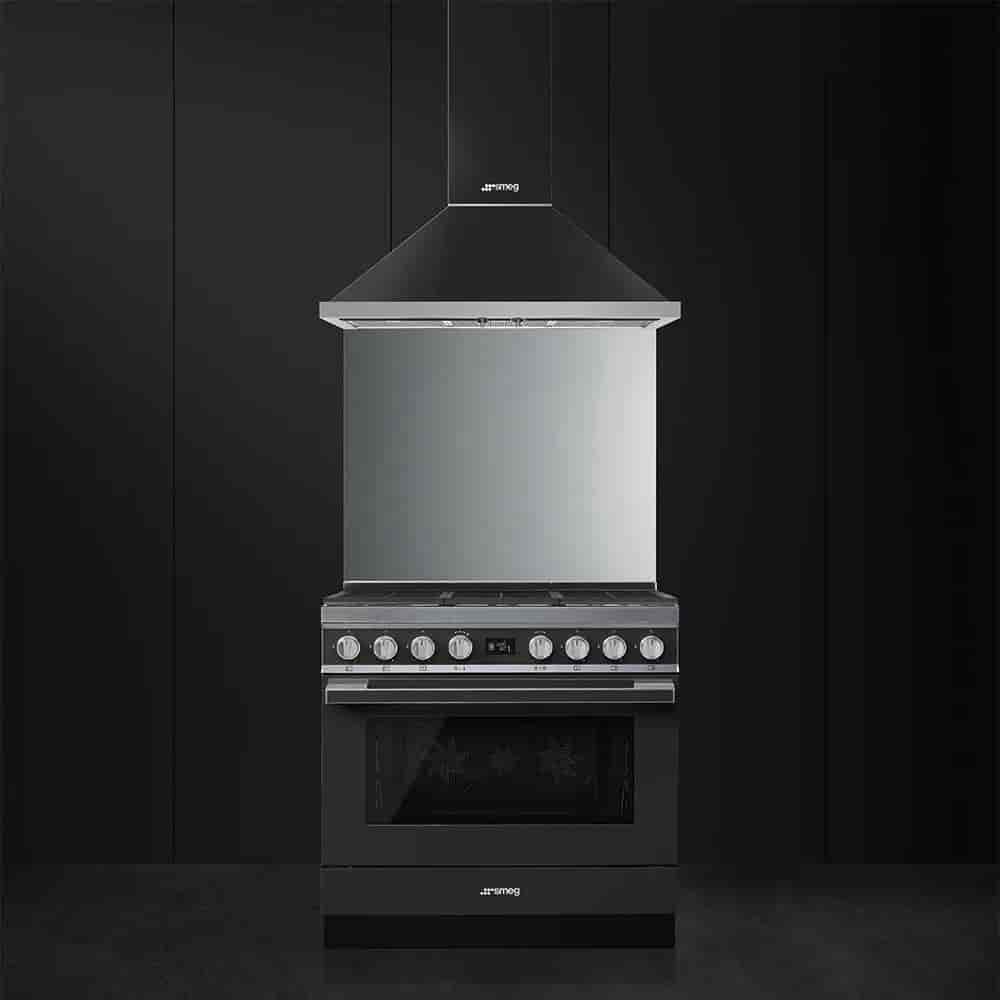 Smeg Portofino Gasspis, 90cm Antracit, CPF9GMAN