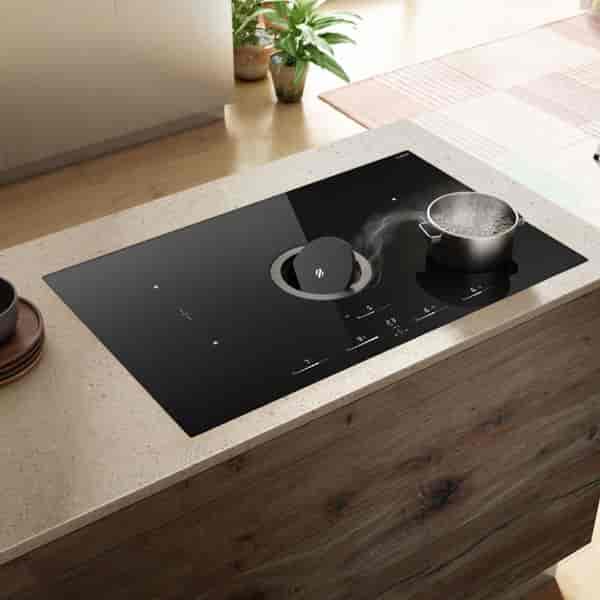 Eico Spishäll med inbyggd fläkt, NikolaTesla Switch Glow BL/F/83, återcirkulering