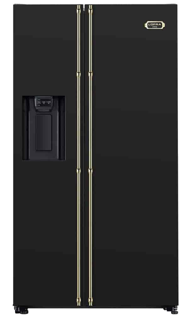 Lofra, Dolce Vita Kylskåp (Svart/Mässing) - 90 cm
