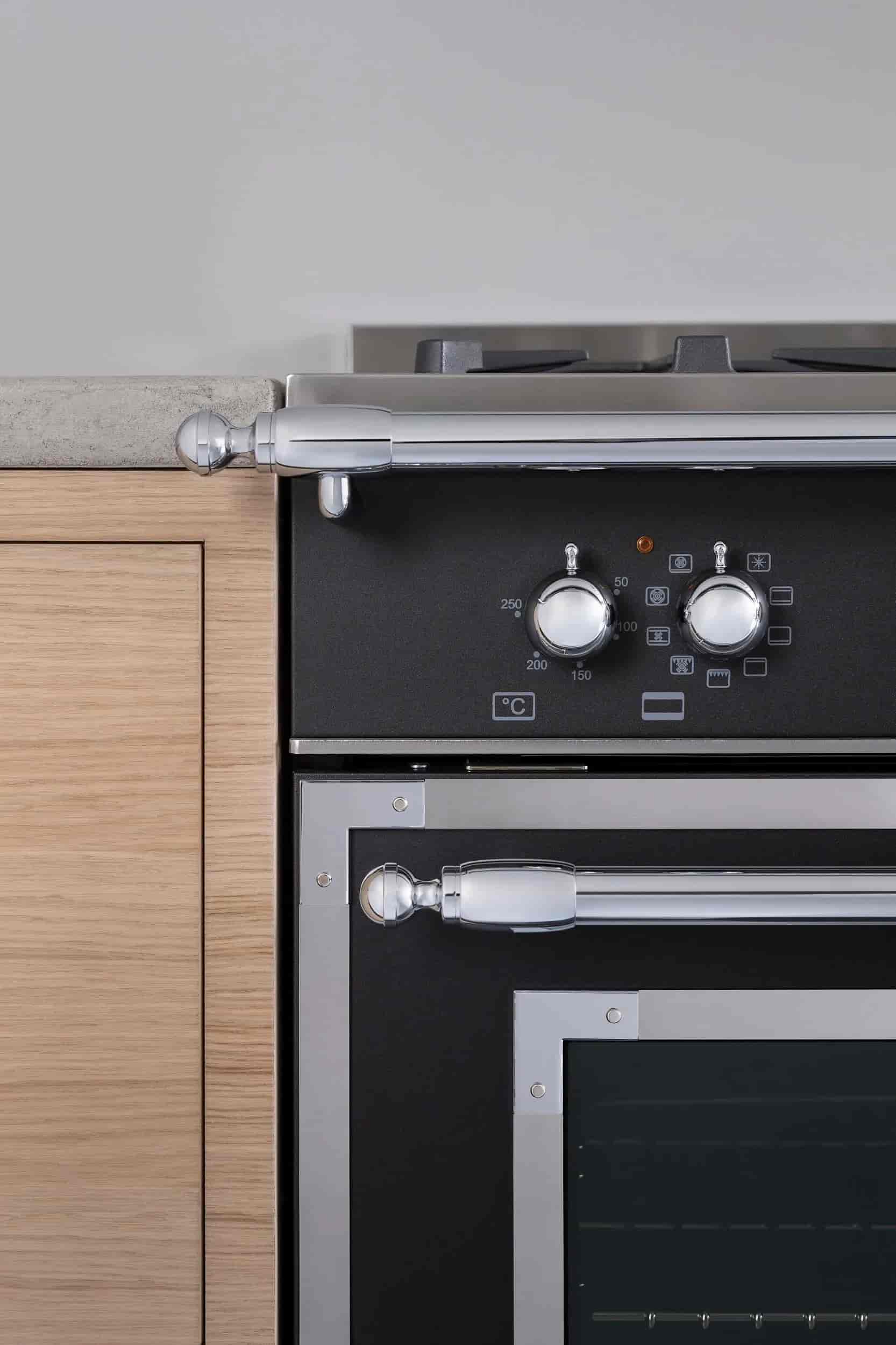 Bertazzoni Heritage, Gasspis 90x60 1 Ugn,Svart