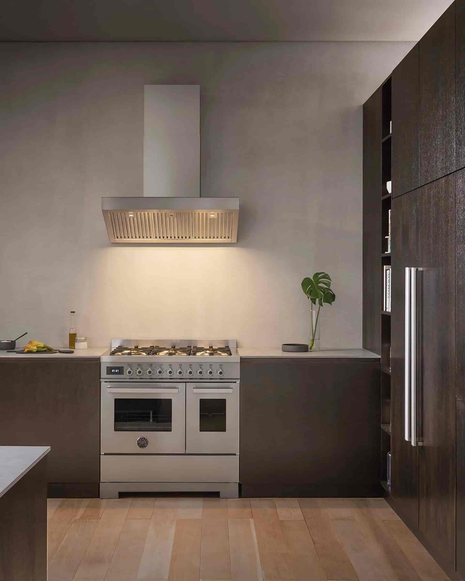 Bertazzoni Professional, Spis 90x60, 2 Ugnar, Rostfritt