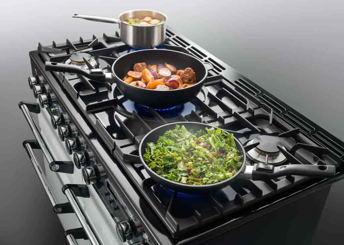 AGA Masterchef Deluxe Gasspis 110 cm, Gräddvit