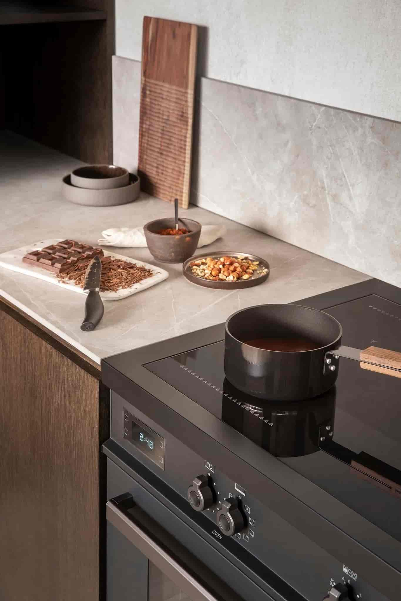 Bertazzoni Professional, Spis 90x60 1 Ugn, Carbonio