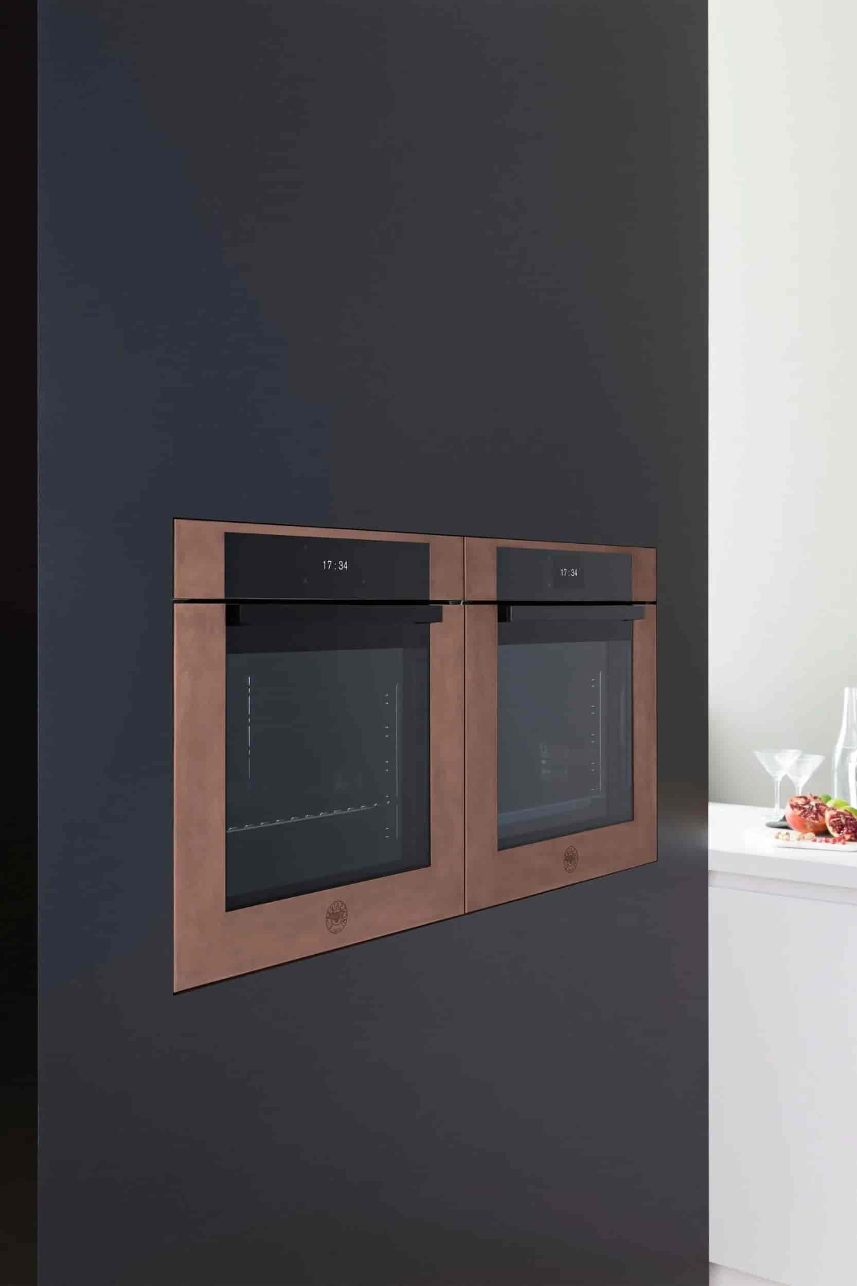 Bertazzoni Ångugn med pyrolys, Modern-series, Koppar