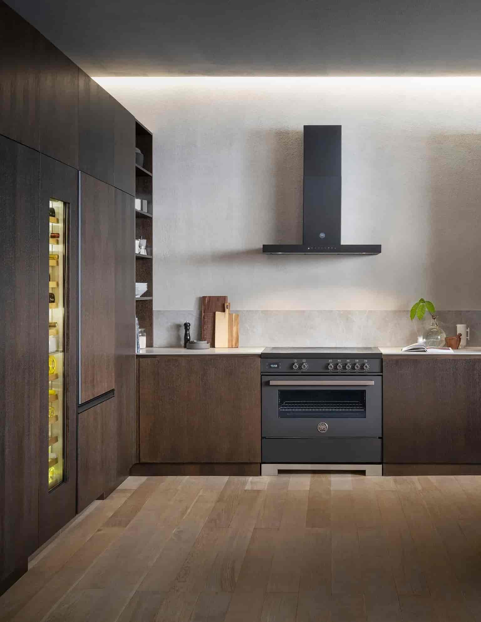 Bertazzoni Professional, Spis 90x60 1 Ugn, Carbonio