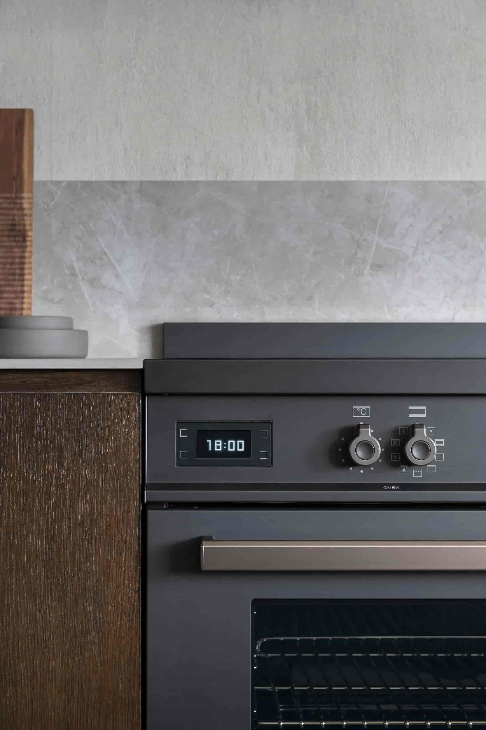 Bertazzoni Professional, Induktionsspis 100x60 2 Ugnar, Carbonio