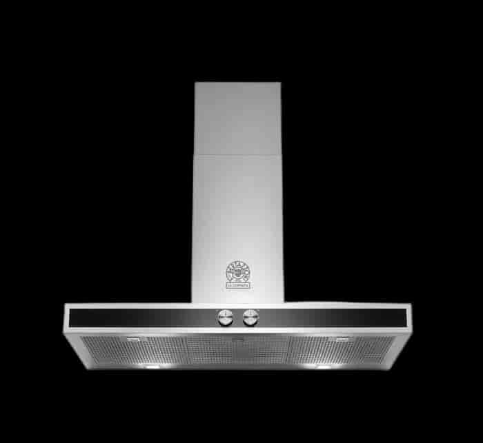 Bertazzoni, Fläkt vägghängd 90 cm, Rostfri