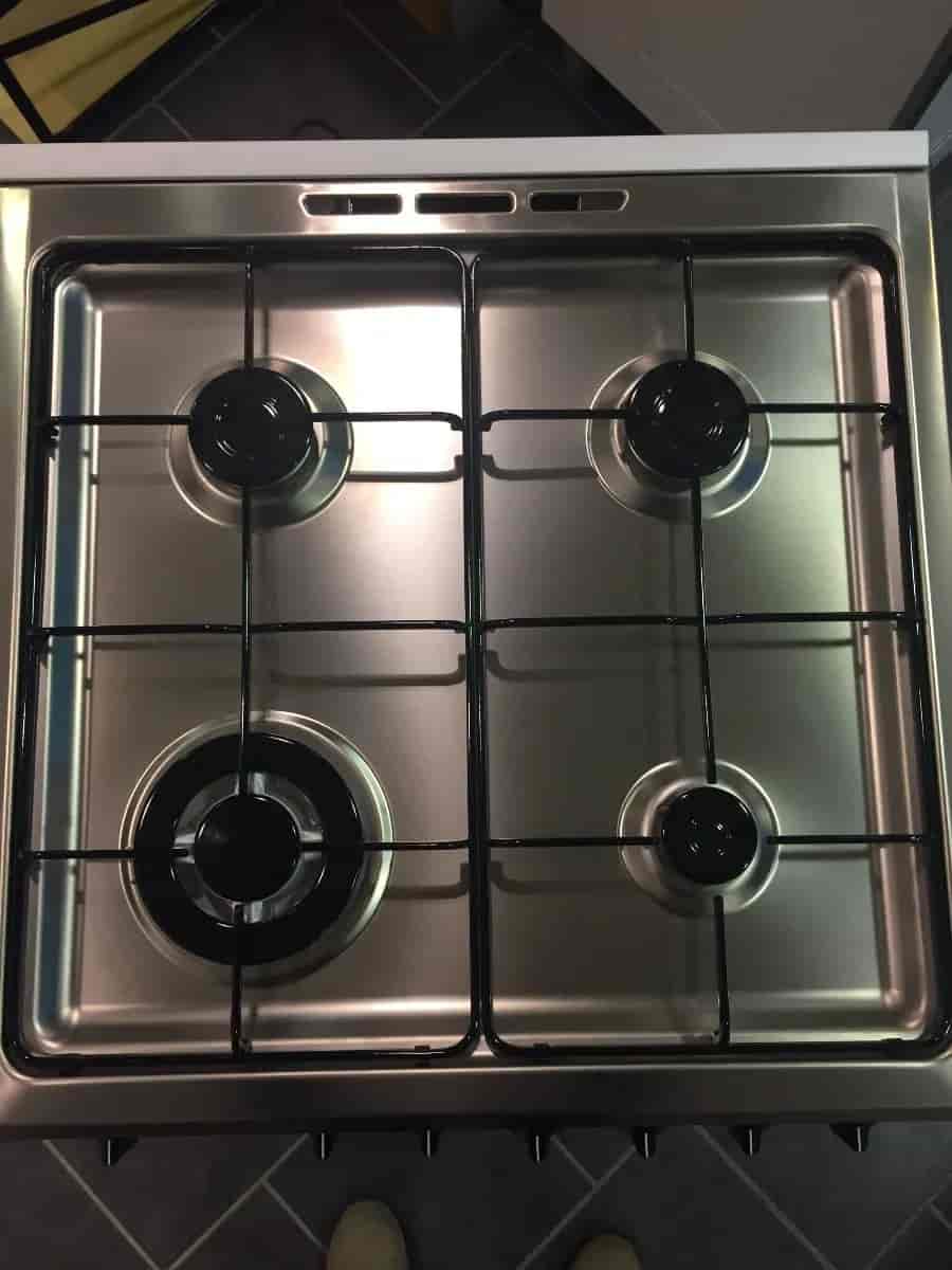 IGF Stockholm, Gasspis med gasugn, Rostfri, 60cm