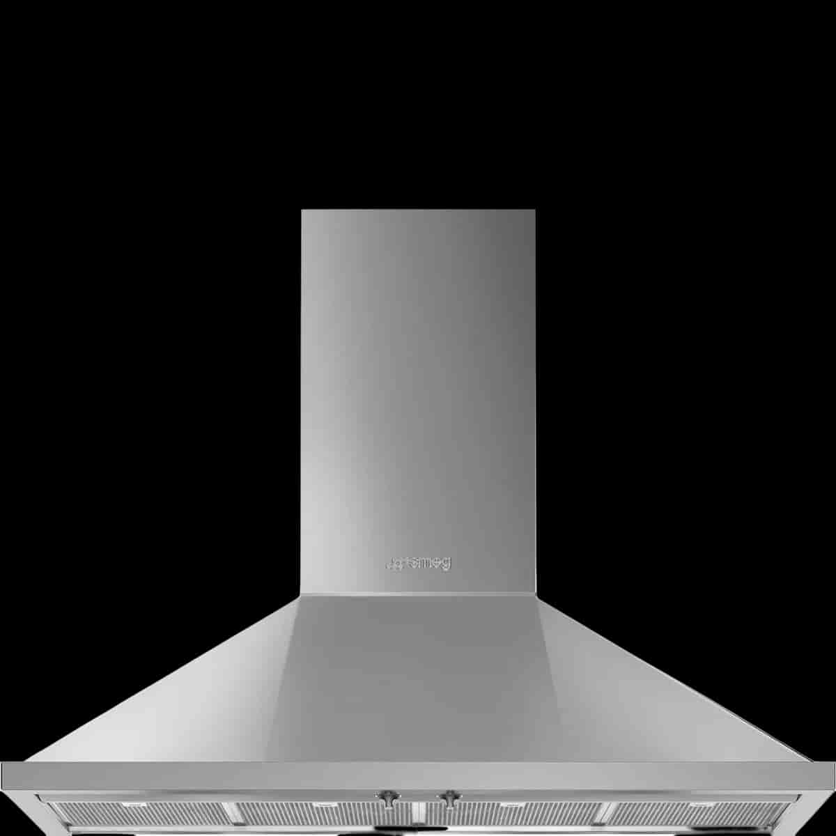 Smeg Portofino fläkt, 120cm, Rostfri