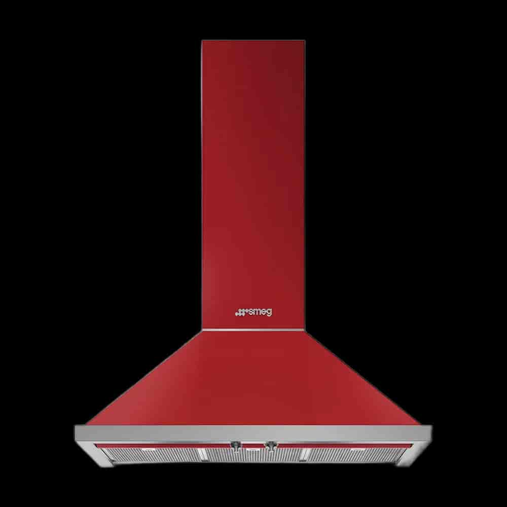 Smeg Portofino, 90cm röd, KPF9RD