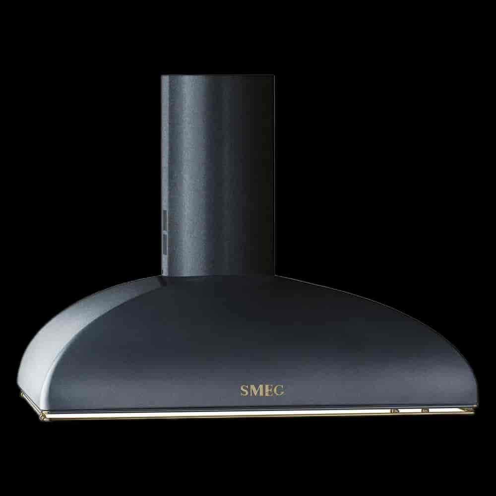 Smeg Colonial, 90cm Antracit & Mässing, KS89AOE