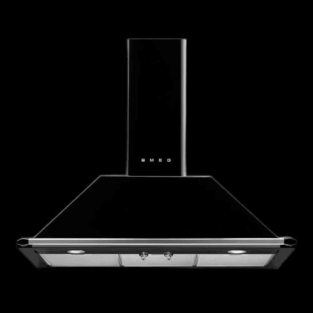 Smeg fläkt , KT90BLE, Svart