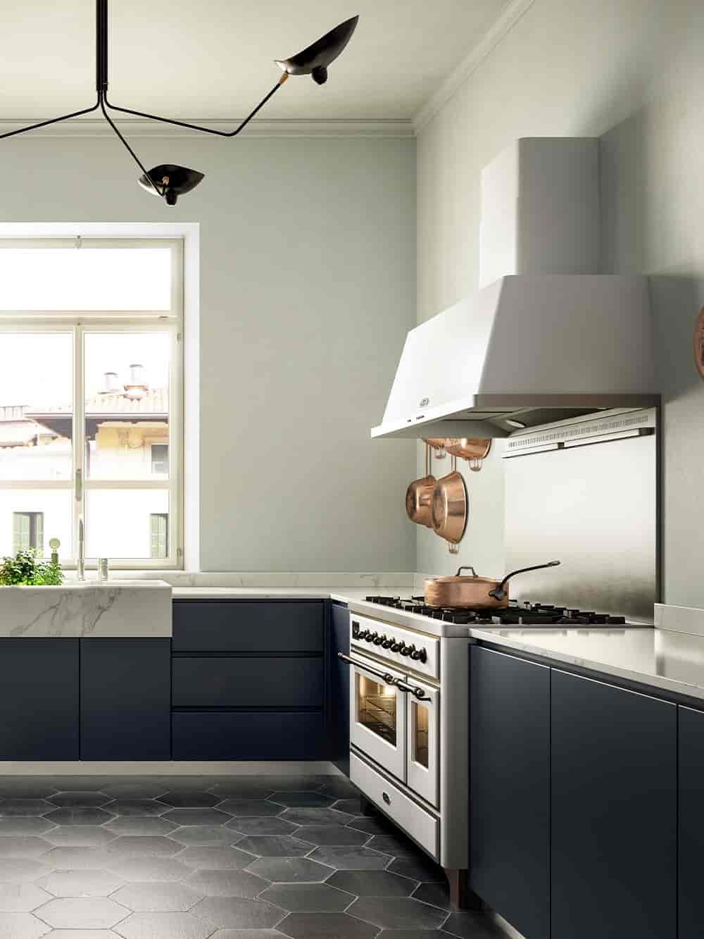 Ilve Majestic 120cm Dubbelugn Brons & Koppar