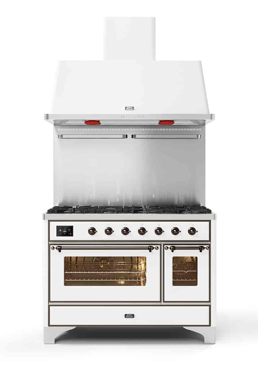 Ilve Majestic 120cm Dubbelugn Brons & Koppar