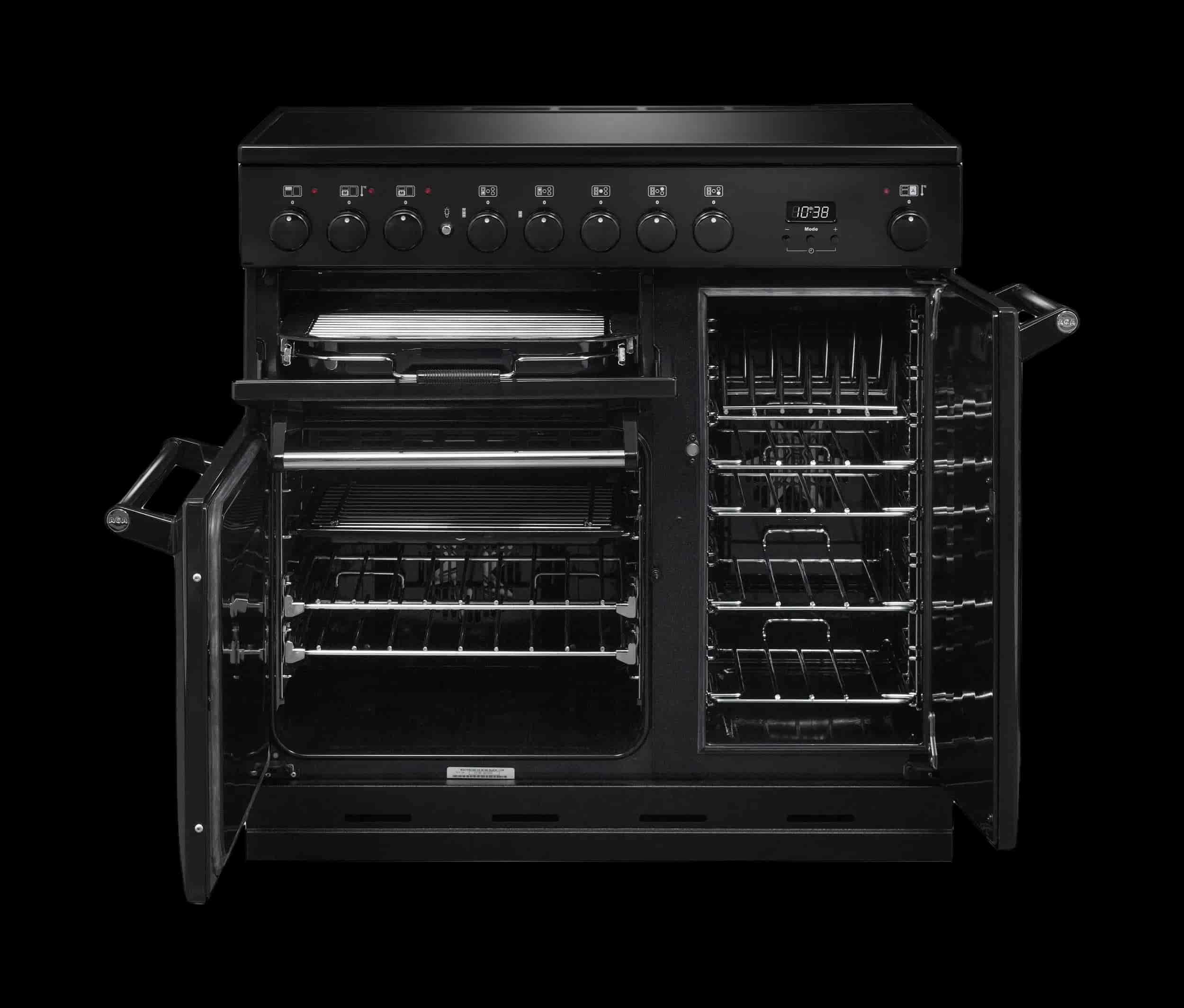 AGA Masterchef Deluxe Induktionsspis 90 cm, tranbärsröd
