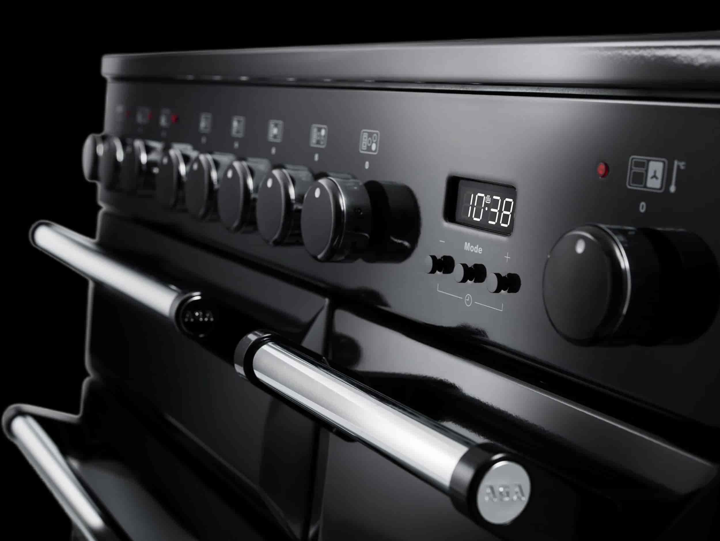 AGA Masterchef Deluxe Induktionsspis 90 cm, gräddvit