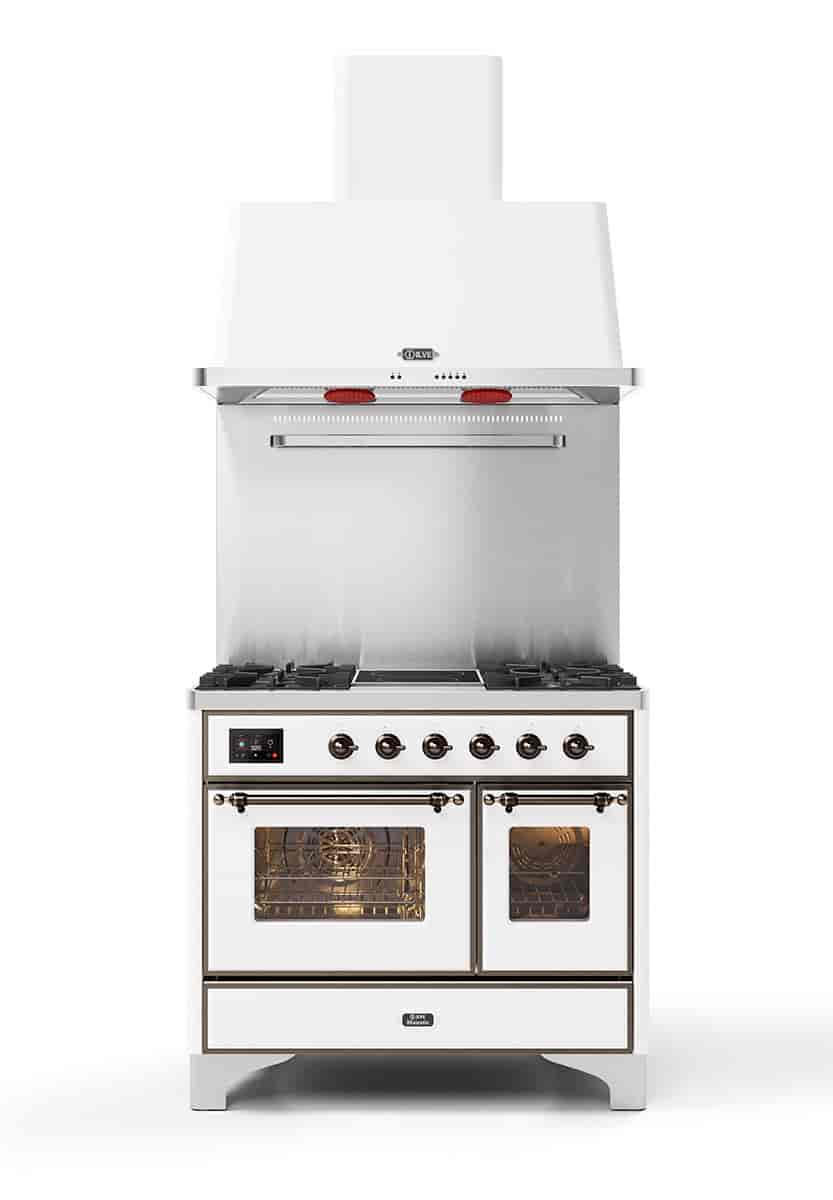 Ilve, Majestic spis 100 cm, 6 gas, 2 ugnar 60+30