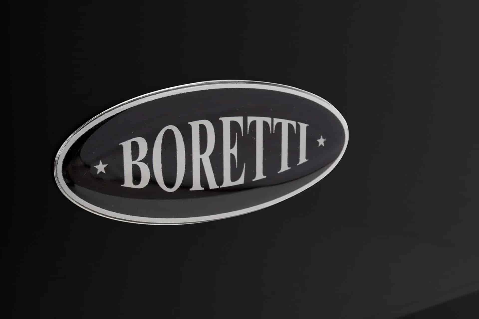Boretti Milano induktionsspis 90cm, 4 zoner, 1 ugn, svart