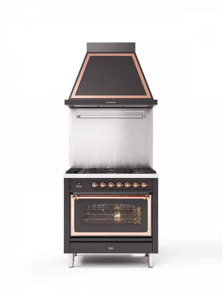 Ilve Noblesse Fläkt 90cm Brons & Koppar