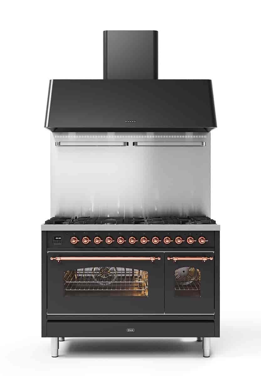 Ilve Nostalgie 120 cm 2 ugn Brons & Koppar