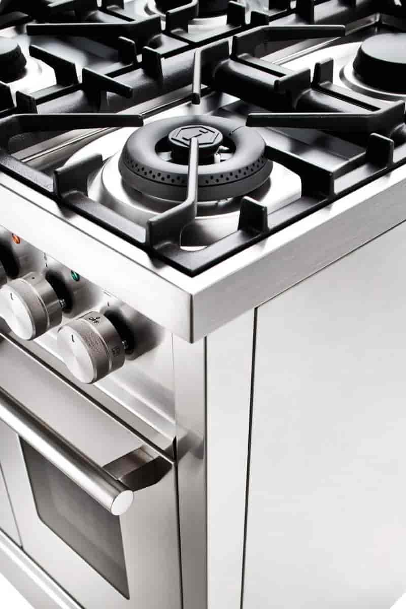 Ilve, Professional Plus spis 100 cm, 6 gas, ugn 60+40