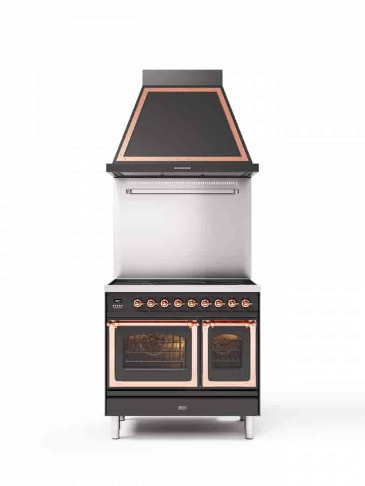 Ilve Noblesse Fläkt 90cm Brons & Koppar