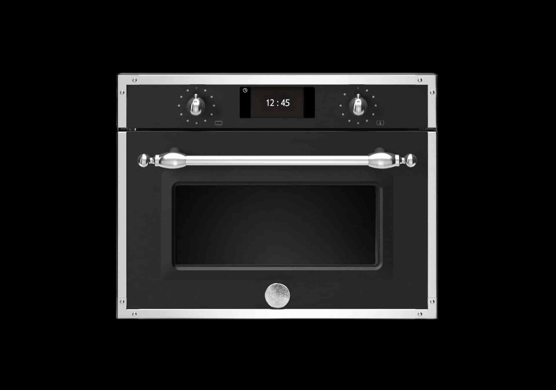 Bertazzoni Kombiugn med mikro, Heritage, matt-svart