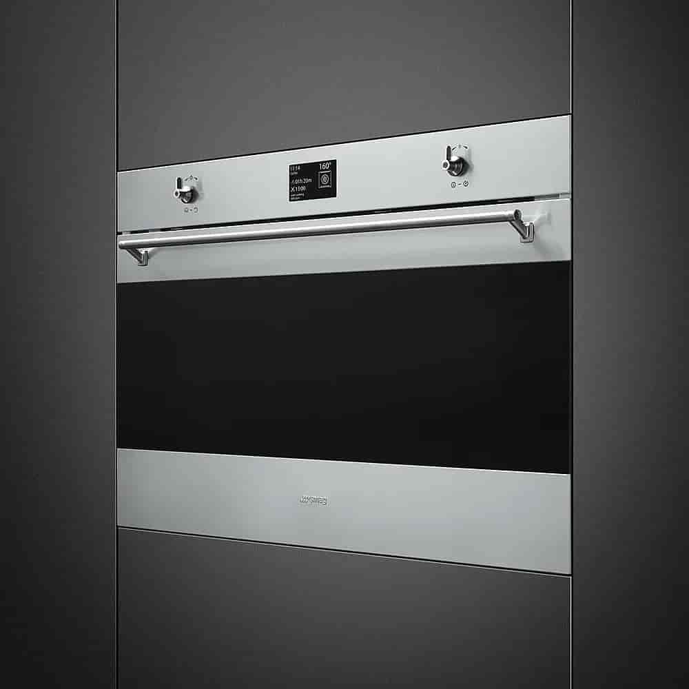 Smeg SFP9395X1, Ugn 90cm , Rostfritt stål