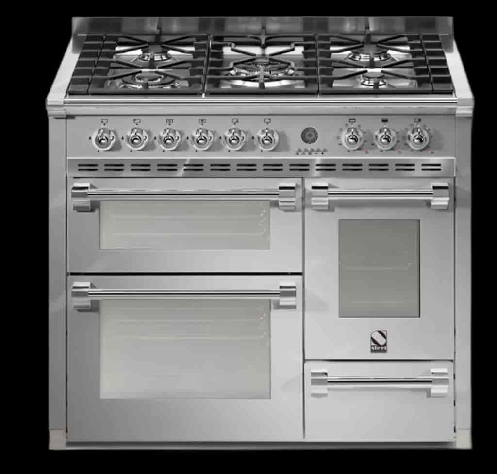 Steel Ascot Spis 100cm Triple oven