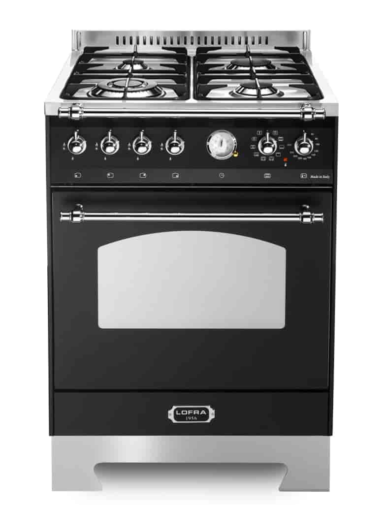 Lofra, Spis - Dolce Vita 60 cm (1 ugn) (Svart/Krom) Gas