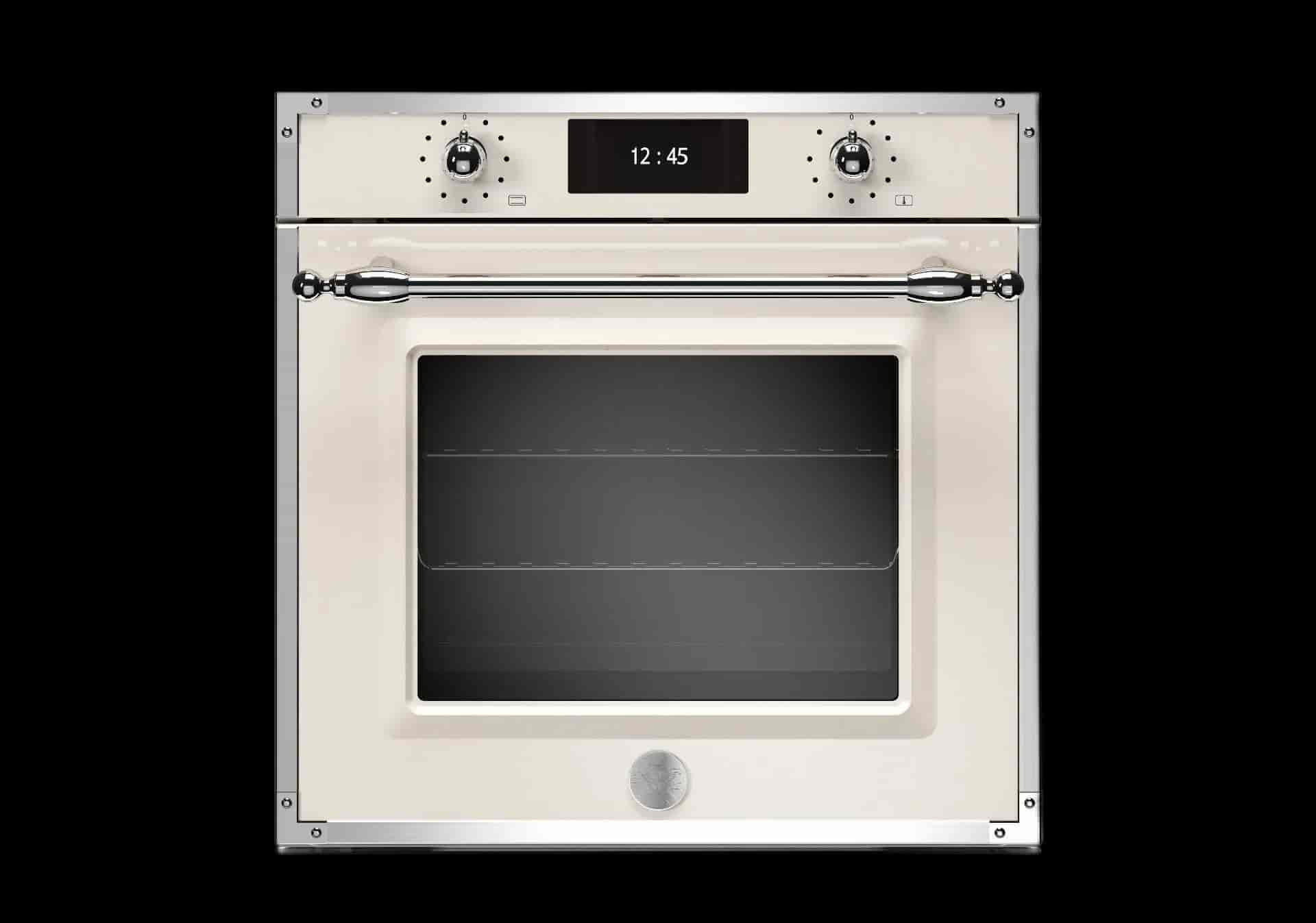 Bertazzoni Ångugn med pyrolys, Heritage, elfenbensvit