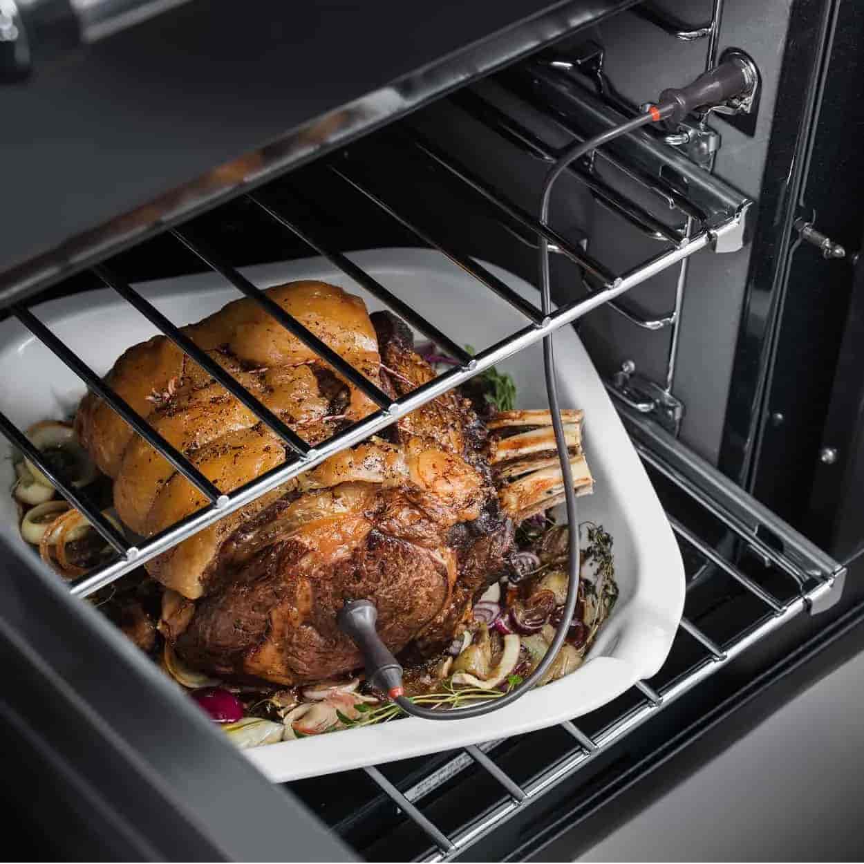 AGA Masterchef Deluxe Induktionsspis 90 cm, gräddvit