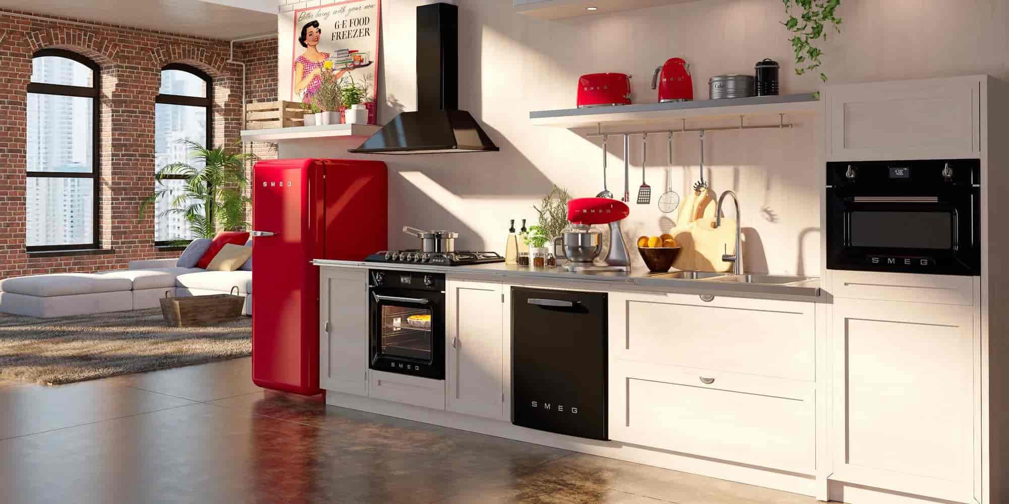 Smeg fläkt , KT110BLE, Svart