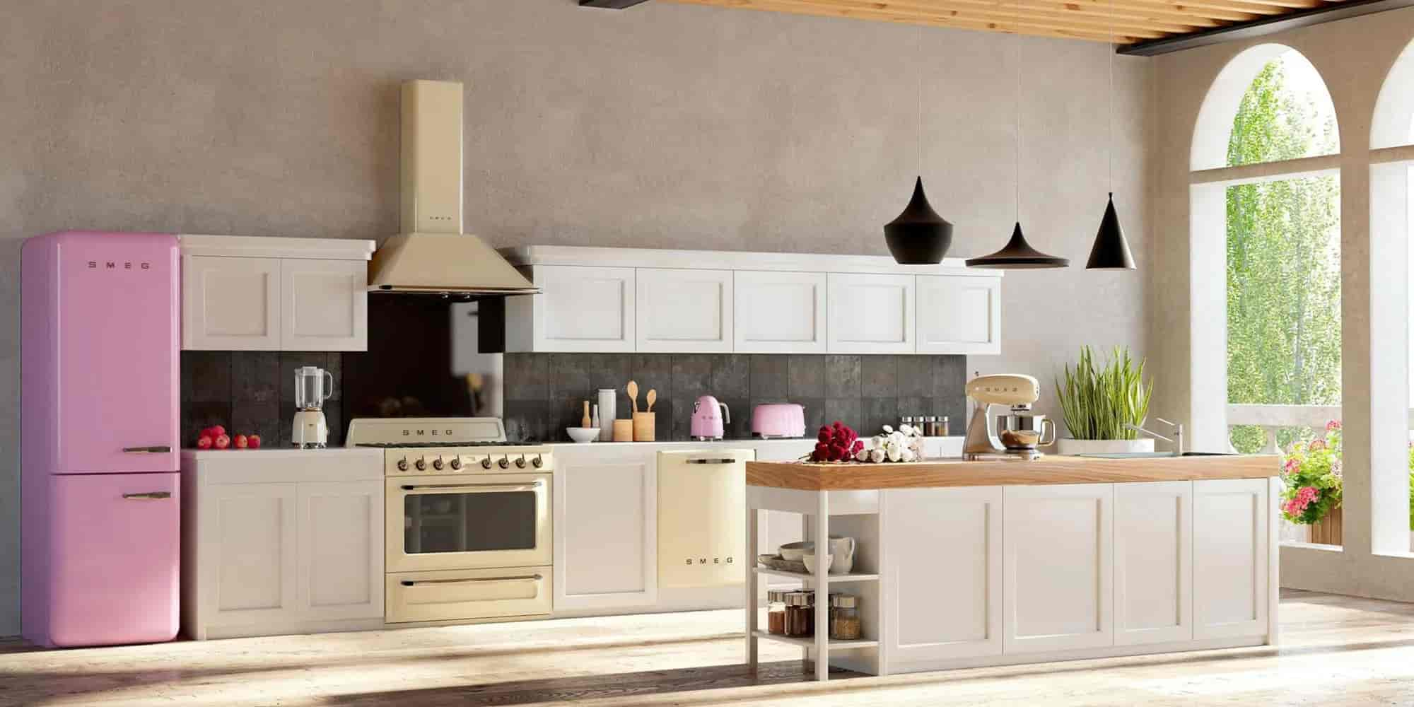 Smeg fläkt , KT90PE, Vit