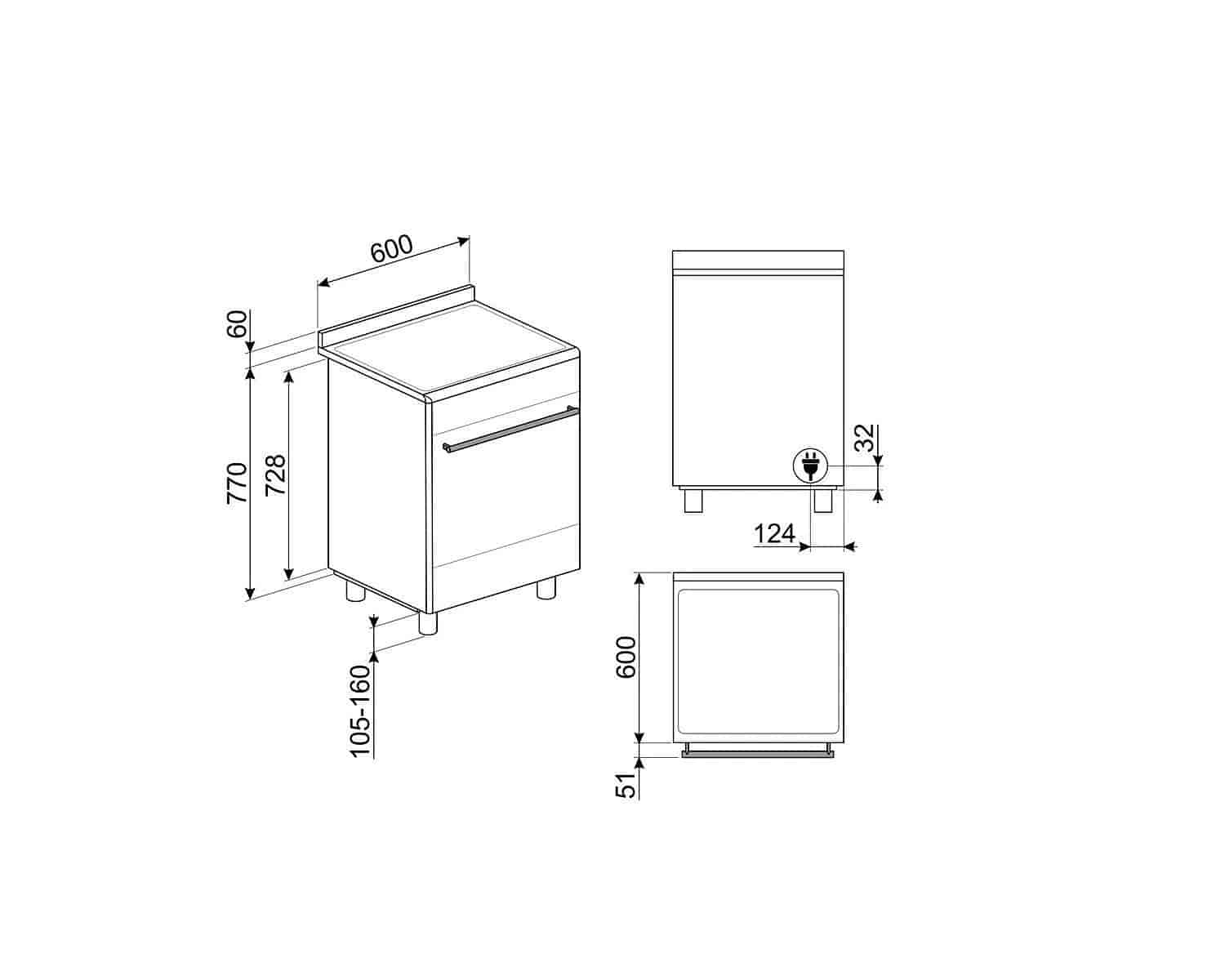 Smeg SPSK60IB9