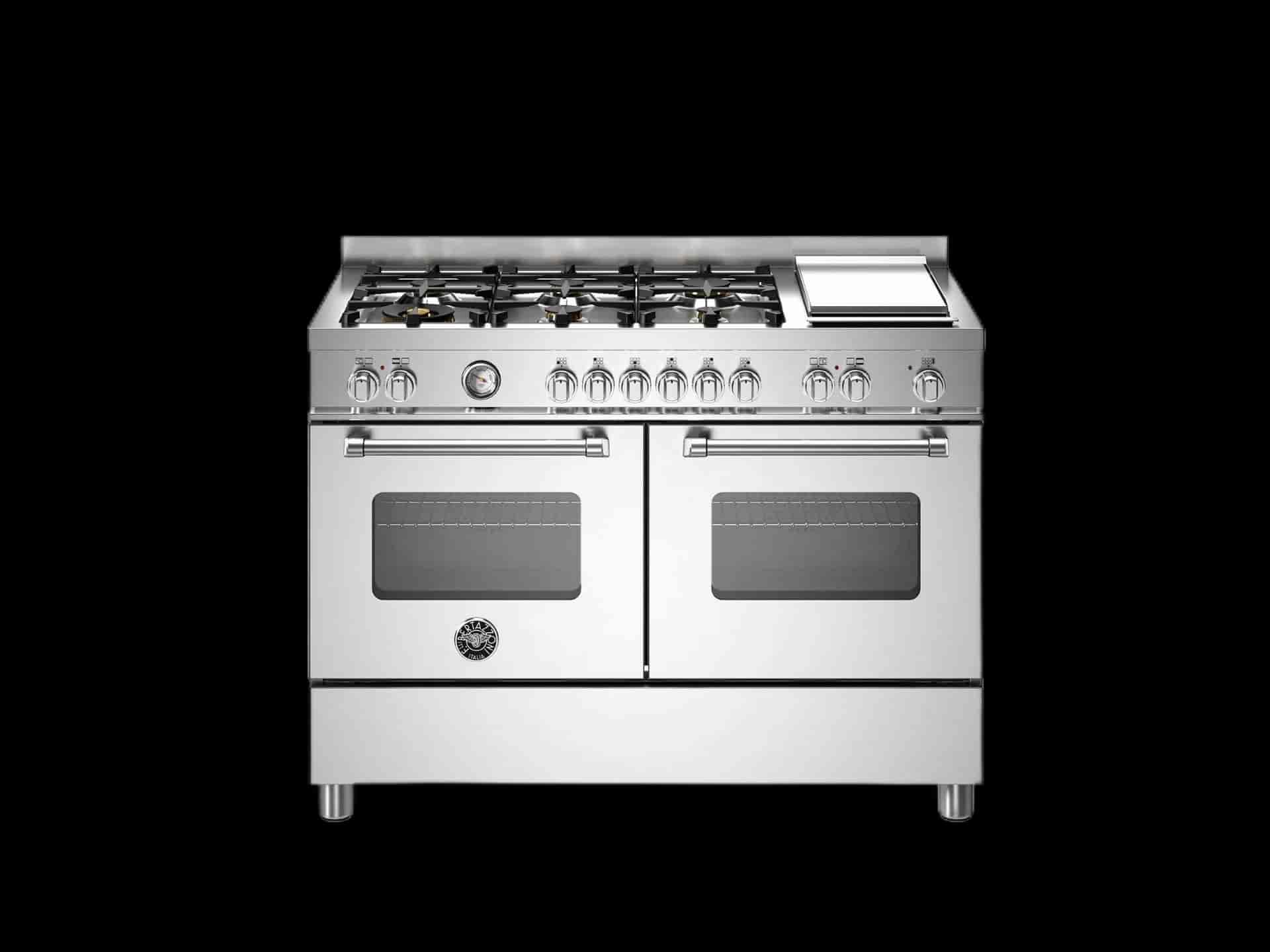 Bertazzoni Master, Spis 120x60 2 Ugnar, Rostfritt