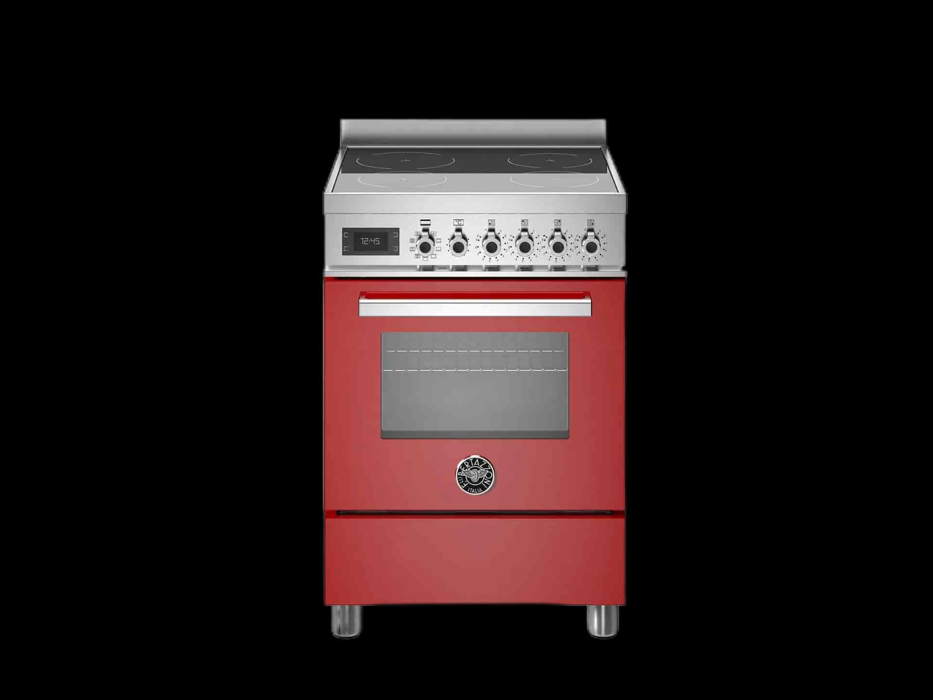 Bertazzoni spis, Professional, 60x60, Röd