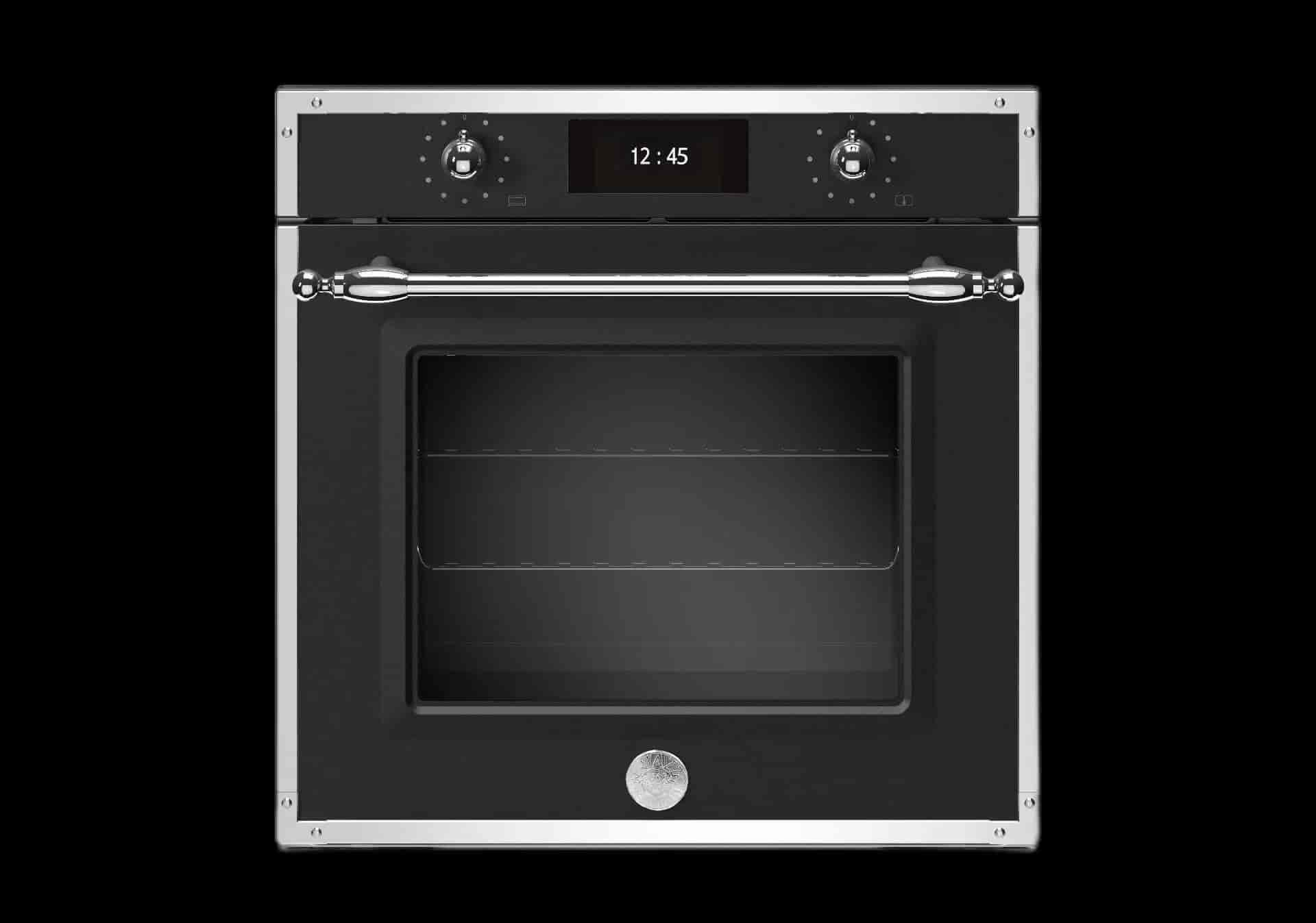 Bertazzoni Ångugn med pyrolys, Heritage, matt-svart