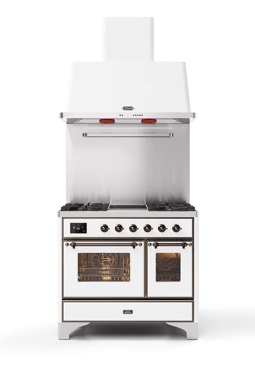 Ilve Majestic 100cm dubbelugn Brons & Koppar